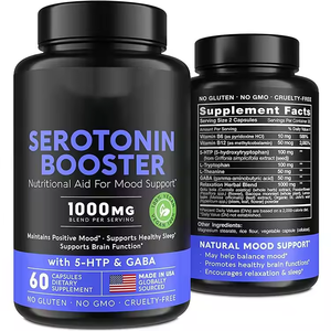 Vitahealthy OEM/ODM nhãn hiệu riêng nhà máy cung cấp <span class=keywords><strong>serotonin</strong></span> Booster viên nang với <span class=keywords><strong>5</strong></span> <span class=keywords><strong>HTP</strong></span> và GABA thúc đẩy ngủ thư giãn cơ thể - Product Image 5