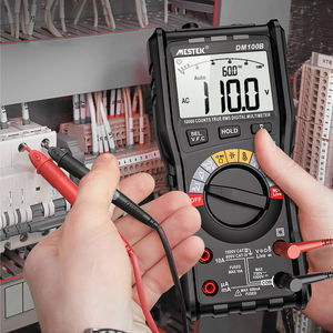 DM100B มัลติมิเตอร์แบบดิจิตอลแบบพกพาแบบพิเศษพร้อมจอแสดงผล LCD DC AC โวลต์มิเตอร์เครื่องทดสอบแบบอะนาล็อกความจุ NCV โอห์มเฮิร์ตซ์เครื่องทดสอบ - Product Image 4