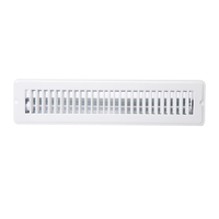 Grille d'aération extérieure moderne en aluminium et acier pour système de ventilation efficace en entrepôt et salon