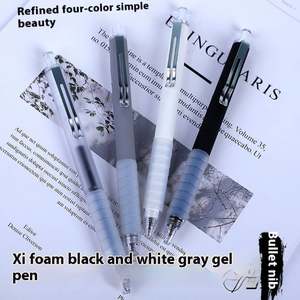 Bolígrafo de Gel de Silicona Suave Negro de 0.5 mm, de Secado Rápido, de Alta Calidad, para Exámenes Estudiantiles y Firmas Comerciales - Product Image 4