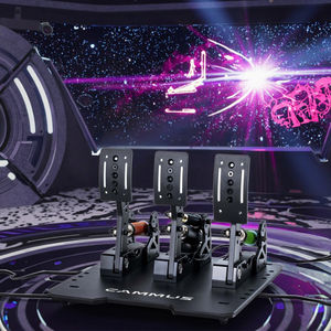 แป้นเหยียบเกมแข่งรถ CAMMUS LC100 คุณภาพสูง สำหรับพีซี ปรับแต่งได้ ใช้กับพวงมาลัยเกมแข่งรถ สำหรับจำลองการขับรถแข่ง - Product Image 4