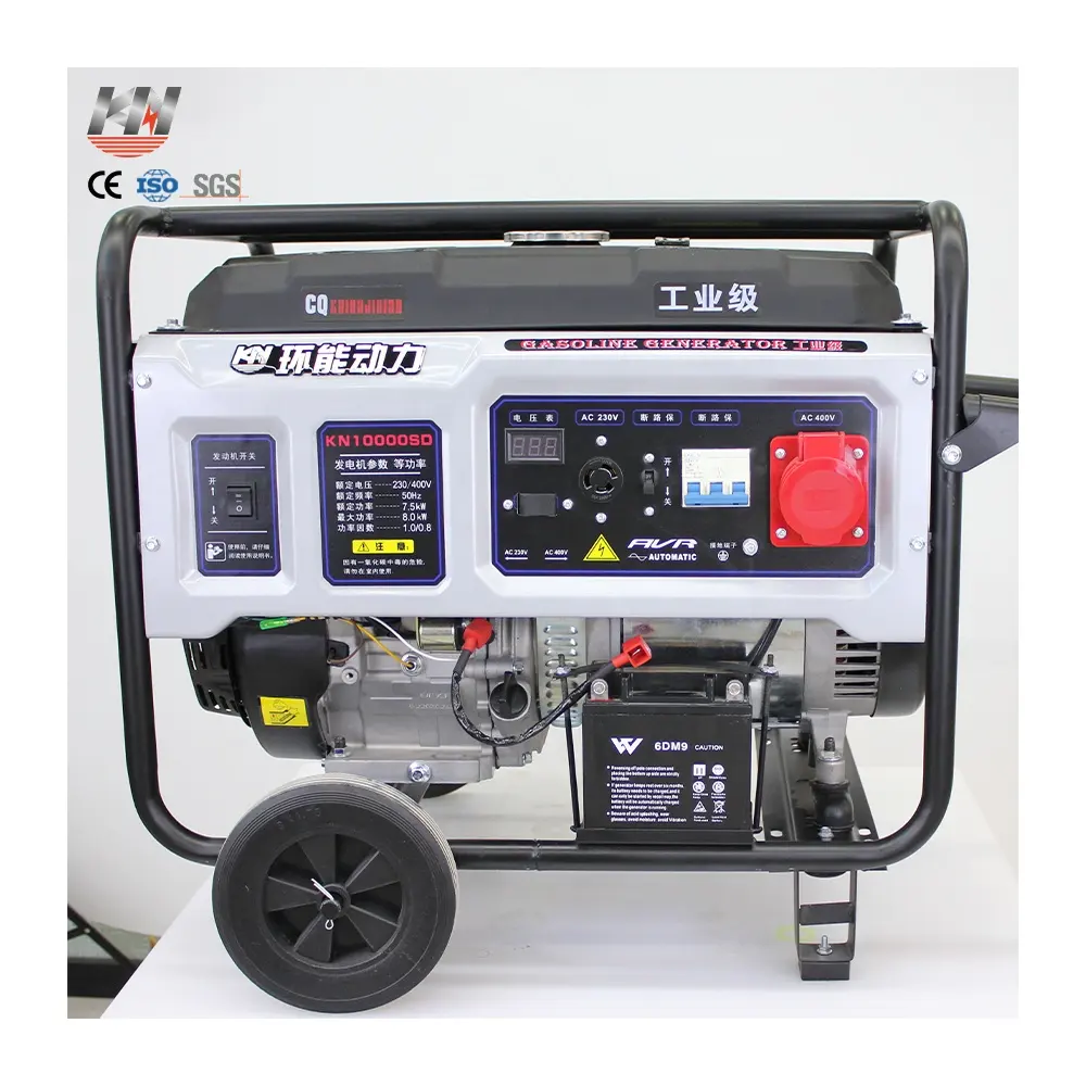 AC Single Phase 2kW to 6kW Engine Power 3,5 kW 2.8kW Generador / 5.5kW 10kVA 8kVA 5kW Petrol 4000W Portable Gasoline Generators