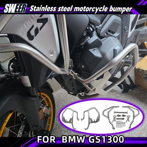 Adatto per 25 Modelli di Moto <span class=keywords><strong>BMW</strong></span> 1300GS Waterbird, Dotato di Paracolpi e Protezioni in Acciaio Inossidabile - Product Image 6