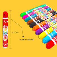 Vente en gros de marqueurs d'art de bingo bon marché, encres colorées à base d'eau de 10 mm 20 ml sans fuite