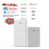 Stockage d'énergie empilable 48V 200AH 10kw 20kw 30kw 40kw 51.2v Batterie d'onduleur Éolienne Système d'énergie solaire Batterie Lifepo4