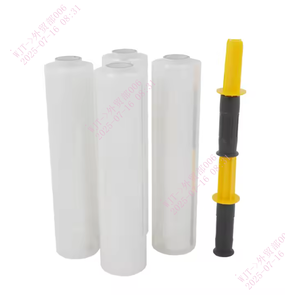 Harga pabrik grosir Tiongkok Lldpe plastik Roll Film 20 Mic palet bungkus regang - Product Image 5
