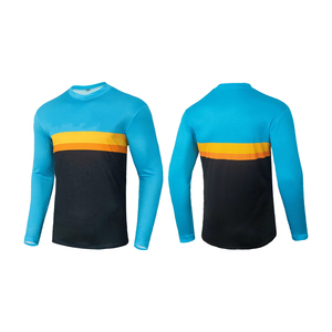 Maillot de BMX personnalisé OEM avec un design attrayant, manches longues à séchage rapide, maillot imprimé en vente à prix avantageux - Product Image 3
