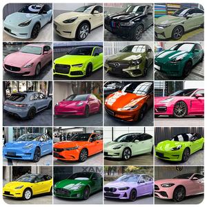 Película de PPF de TPU de 1.52*3M con Garantía de 10 Años, Autocurable, Color Diamante Morado Rojo, Película de Cambio de Color, Vinilo para Envolver Autos - Product Image 4