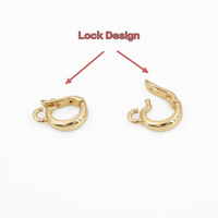 Convertisseur universel multifonction plaqué or et argent, fermoir à ressort facile à utiliser pour la réparation et la fabrication de bijoux DIY