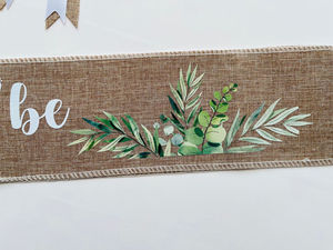HLC Badges personnalisés vierges, cadeaux promotionnels, badges pour future <span class=keywords><strong>maman</strong></span> et papa, et ensemble de badges et écharpes en métal avec rubans en lin - Product Image 5