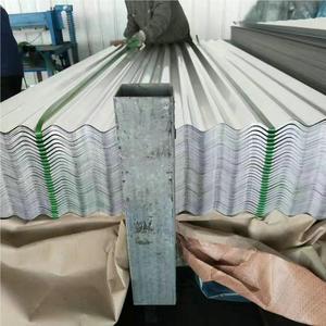 Approvisionnement d'usine PPGI PPGL Dx51d Dx52D Dx53D Tôle d'acier ondulée galvanisée laminée à chaud - Product Image 1