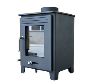 Estufa de Leña de Hierro Fundido de 9kw, Estufa Decorativa Automática sin Humo para Chimenea - Product Image 5