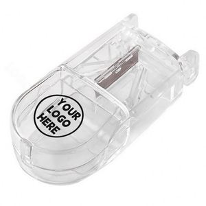 Translucent Pill Slicer Assorted Colors Pill Divider Unit Travel Ready Tablet Splitter Box Wholesale Promotion <b>Gifts</b> Supply - Product Image 1