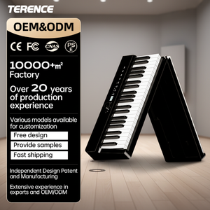 Clavier de piano pliable 88 touches lestées, piano numérique électronique Terence V70, piano de maison - Product Image 6