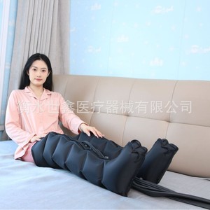 เครื่องนวดขา Shixin แบบถุงลมครอบคลุมทั้งขา นวดด้วยระบบลม ชาร์จผ่าน USB ควบคุมด้วยหน้าจอสัมผัสอัตโนมัติ สำหรับขาและเท้า - Product Image 3