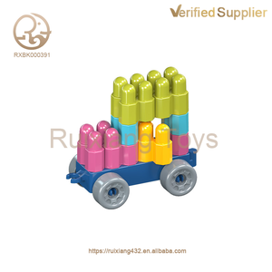 Nouveaux inserts en plastique de grande taille développent des jouets éducatifs intelligents cadeau fusée balle blocs de construction bricolage jouets d'assemblage - Product Image 4