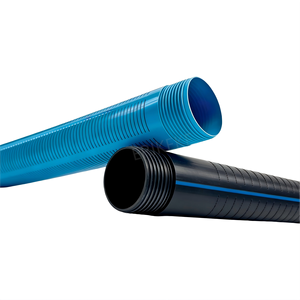 Tuyaux de revêtement filetés en PE-U-PVC haute pression durables de 110 mm (4 pouces) - Product Image 1