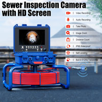 SZGOING Caméra d'inspection industrielle 100M pour égouts, endoscope pour tuyaux, borescope, caméra de vidéosurveillance pour trous de forage domestiques