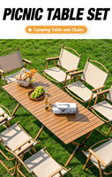 Table pliante en aluminium, directement de l'usine, portable, avec sac de transport, pour la plage, le camping, les pique-niques