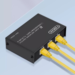 FJGEAR 2 Port Network <b>Switch</b> FJ-RJ45-2 10/100Mbps Manual <b>Switch</b> For <b>Ethernet</b> Connection - Product Image 3