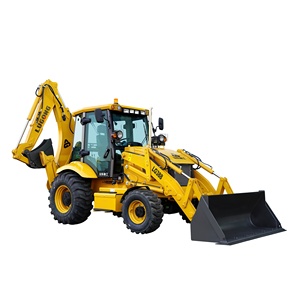حفار صغير متعدد الاستخدامات LUGONG LG388H بوزن 2.5 طن، جرار مدمج رباعي العجلات مع حفار وجرافة للبيع بسعر تنافسي - Product Image 1