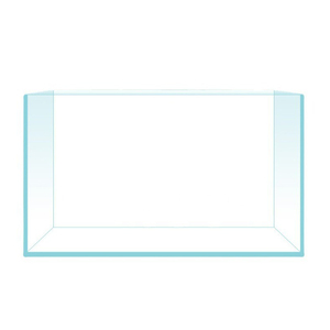 Akuarium kantor, kaca ramah lingkungan, tangki ikan Mini Desktop persegi - Product Image 1