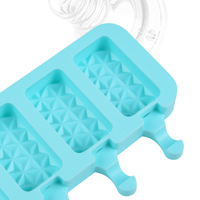 Moules à glace et à sucettes glacées en silicone 3D personnalisés LINKAIZ SM03 sans BPA - Forme et couleur personnalisables en DIY