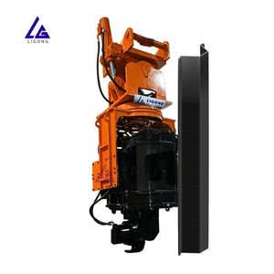 Hocheffizienter Seitengriff-Pfahltreiber für Bagger verbessert Pfahlrammgeschwindigkeit und -genauigkeit bei Spundwandbau - Product Image 5