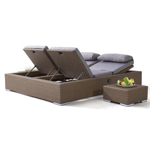 Plage En Aluminium bain de Soleil Chaise longue Chaise Hôtel Meubles De Patio En Rotin <span class=keywords><strong>Extérieur</strong></span> Chaise Longue - Product Image 6