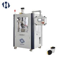 Ligne d'emballage automatique rotative pour le remplissage et la scellage de capsules de café et de granulés HIJ MACHINERY