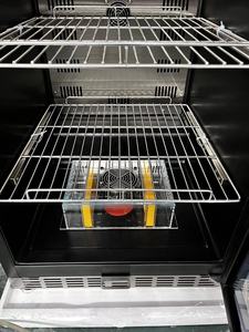 Réfrigérateur à viande Nuelead NE-343 en acier inoxydable avec porte vitrée, 380L, refroidissement par air, affichage numérique, préservation de la fraîcheur, affinage du bœuf - Product Image 5