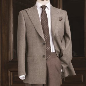 Traje de Invierno Italiano Vintage Británico para <span class=keywords><strong>Caballero</strong></span>, Traje de Lana de Alta Gama con Estampado de Pata de Gallo, Chaqueta de Traje Entallada de Un Solo Pecho para Hombre - Product Image 1