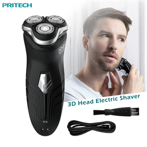 PRITECH-<span class=keywords><strong>Afeitadora</strong></span> eléctrica recargable para hombre, impermeable, Triple cabezal, flotante, individual - Product Image 1