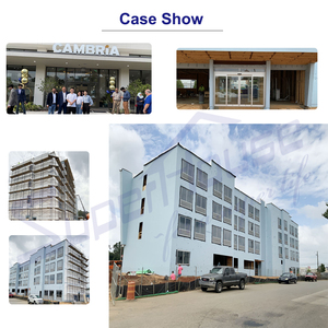 Porte e Finestre in Vetro Prefabbricate per Interni di Caffè, in Alluminio e Acciaio, per Ville di Lusso, Pieghevoli, Bianche - Product Image 3