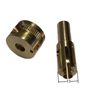 Chất lượng cao tùy chỉnh các bộ phận đồng thau gia công CNC Giá cả hợp lý-Nhà sản xuất đồng thau tùy chỉnh cho dây EDM vật liệu thép không gỉ - Product Image 3
