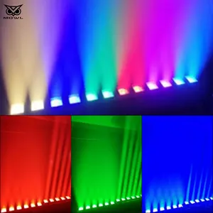 12x40w RGBW 4in1 12x40 DMX Pixel Bar Beam Zoom Wash LED Moving Head Light pour Night Club Stage Disco Show