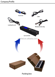 Một cổng DMX SPI tín hiệu <span class=keywords><strong>RGB</strong></span> LED Pixel thanh ống Dải điều khiển ánh sáng 680 pixel artnet sacn Led điều khiển ánh sáng sân khấu - Product Image 6