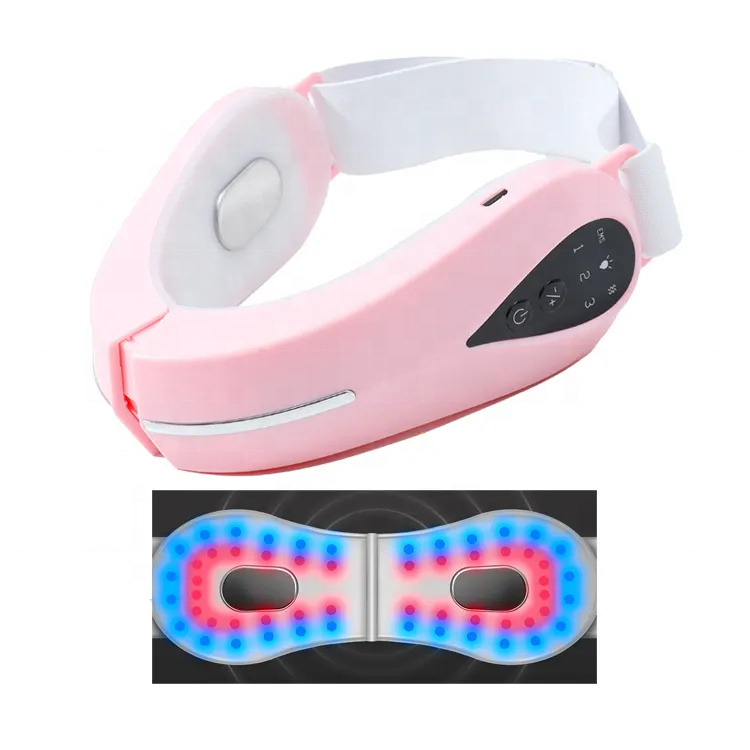 ORANGLES V-Shape Face Lift Massager | EMS Microcurrent Double Chin Eliminator & Jawline Toner | USB Rechargeable ABS/Stainless Steel – orangles Kuwait - detailed closeup view - illustrating benefits - Image 3 of 6 | created for all | Shop V-Shape Face Lift Massager | EMS Microcurrent Double Chin Eliminator & Jawline Toner | USB Rechargeable ABS/Stainless Steel – orangles Kuwait North Carolina | Free Shipping ORANGLES