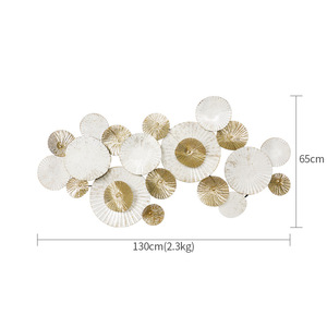 Escultura Metálica 3D de Alta Calidad de 130x65cm para Colgar en la Pared, Arte Creativo Hecho a Mano, Decoración Artística de Estilo Art <span class=keywords><strong>Deco</strong></span> para el Hogar - Product Image 5