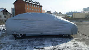 Cubierta de coche de fábrica, cubierta de cuerpo completo de poliéster para coche, protección UV, cubierta impermeable para SUV - Product Image 4