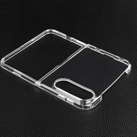Coque de téléphone transparente en TPU pour iPhone Duo avec connecteur à charnière métallique – Vente en gros usine