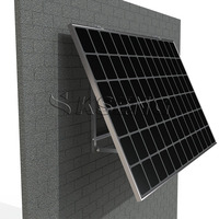 Kit solaire facile à installer pour balcon, système de montage mural solaire, support mural solaire, structure de montage solaire