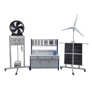 Hybrid Solar / Wind Energy Trainer Vocational Training Equipment Didactic Solar And Wind Trainer