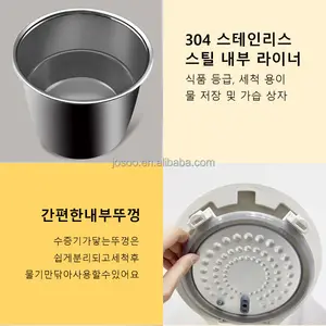 Smart Stainless Steel Bucket Humidifier Rice Bowl Ih Heating Humidifier Boiling Type Hot 100 Degree Humidifiers