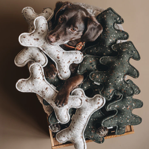 Dayanıklı kemik köpek oyuncak nokta keçe köpek kemik çiğnemek oyuncak Pet yavru oyuncak köpek hediye mevcut - Product Image 4