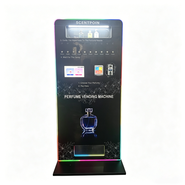2026 Trending Slim Perfume Vending Machine - Wall Mounted Smart Fragrance Dispenser with Touch Screen