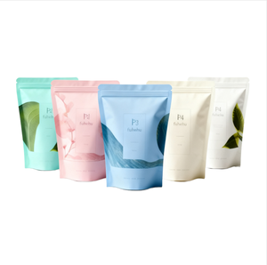 Pochette debout refermable à fermeture éclair imprimée gravure personnalisée avec feuille d'aluminium étanche à l'humidité pour sushi et emballage alimentaire - Product Image 6