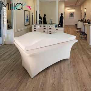 Có thể tháo rời cong Beauty Salon massage lông mi giường nệm Topper nhung Bìa - Product Image 4