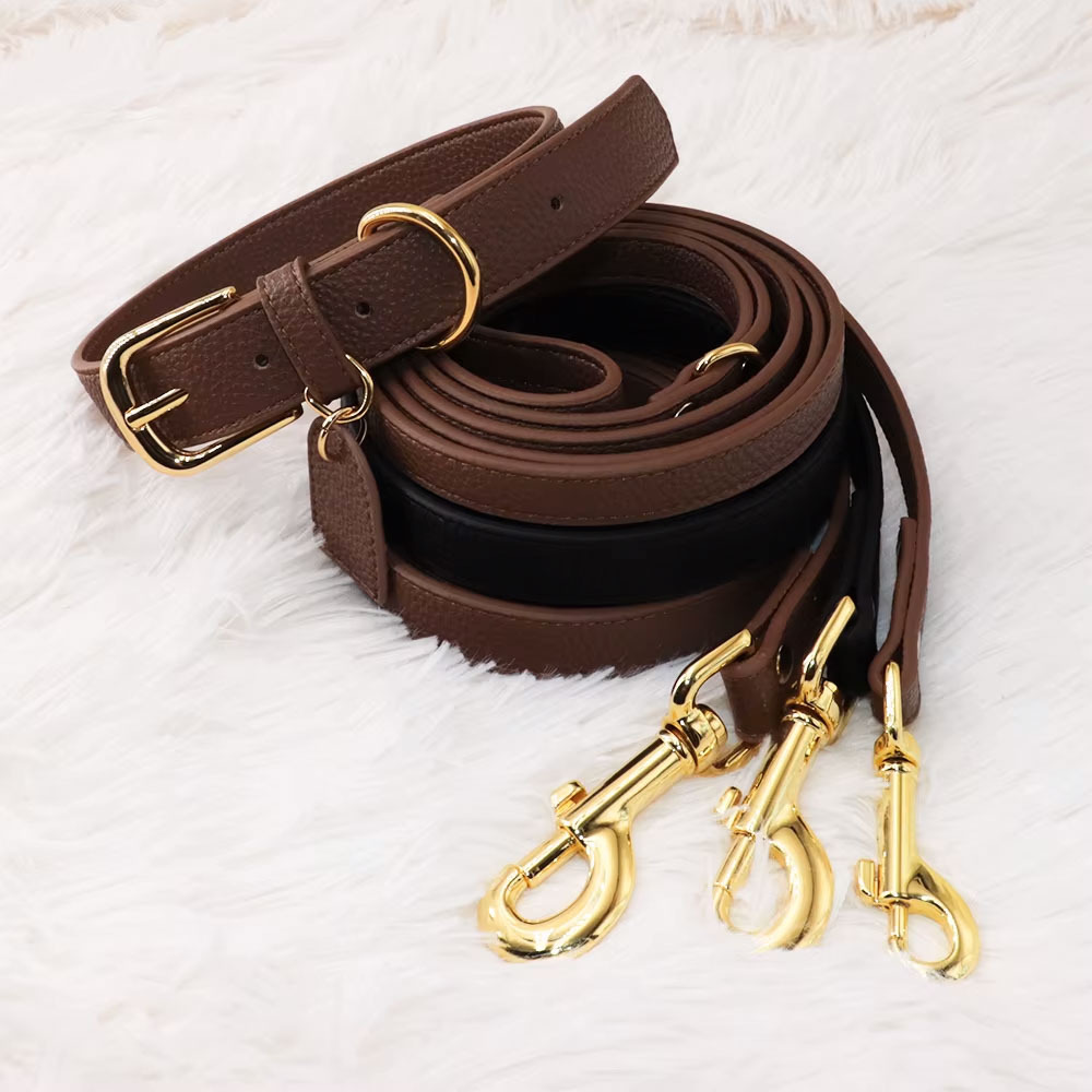 Laisse marron