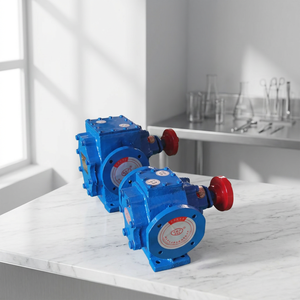 Pompe à engrenages LQB pour transfert de paraffine à haute température et huile thermique isolante - Product Image 1